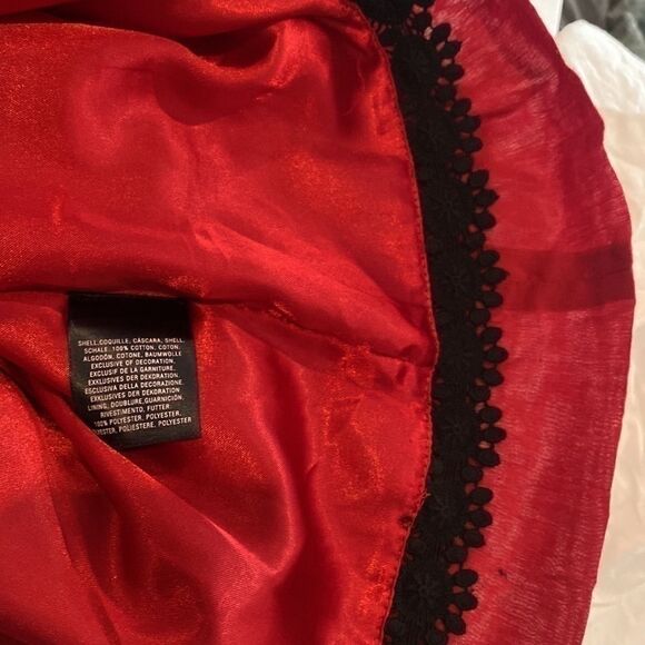 NWT Anthropologie Moulinette Soeurs Sequined Suelta Skirt Crimson Great Gatsby 4 - Picture 6 of 8